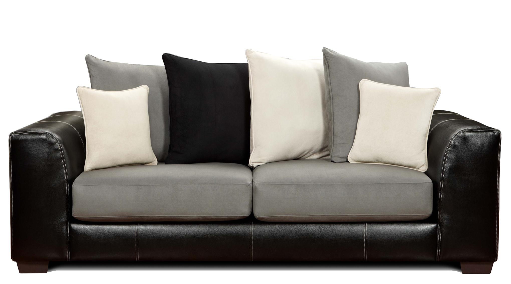 Affordable Furniture 6300 Contemporary TwoTone Track Arm Sofa Colder